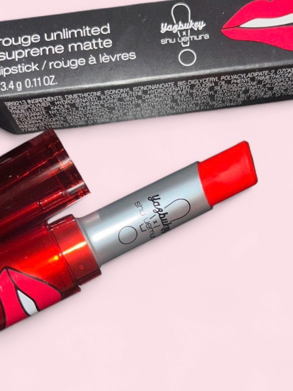 Rouge Unlimited Supreme Matte Lipstick - Yaz Red